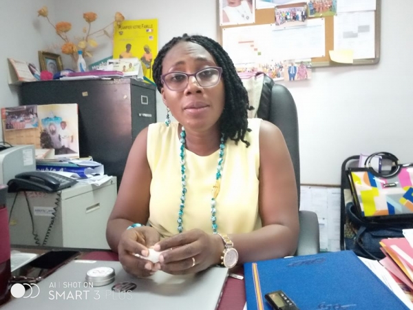 Dr Yao N’dry Nathalie, Directrice des programmes de l’Association ivoirienne pour le bien-être familial (AIBEF) et Présidente de la Coalition des Organisation de la Société Civile pour repositionnement de la Planification Familiale en Côte d’Ivoire