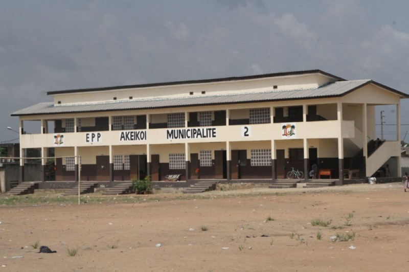 Une des écoles inaugurées par le Premier ministre. (Photos : Joséphine Kouadio)