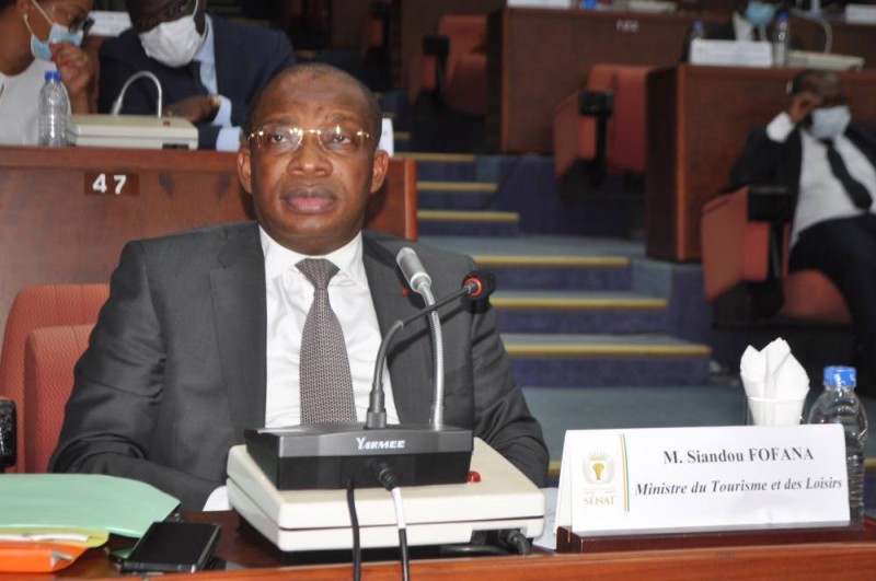 Tourism and Leisure: Minister Siandou Fofana presents his budget and objectives to SENAT