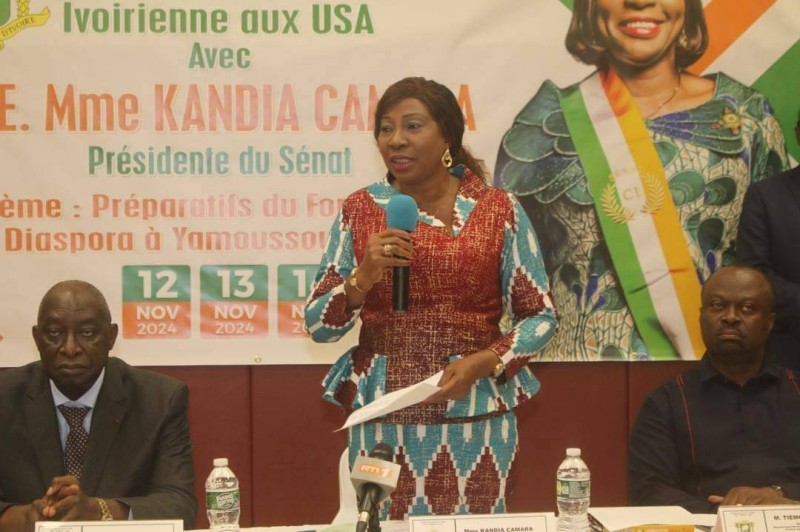 Movement: Kandia Camara prepares the ground in New York for the Ivorian Diaspora Forum