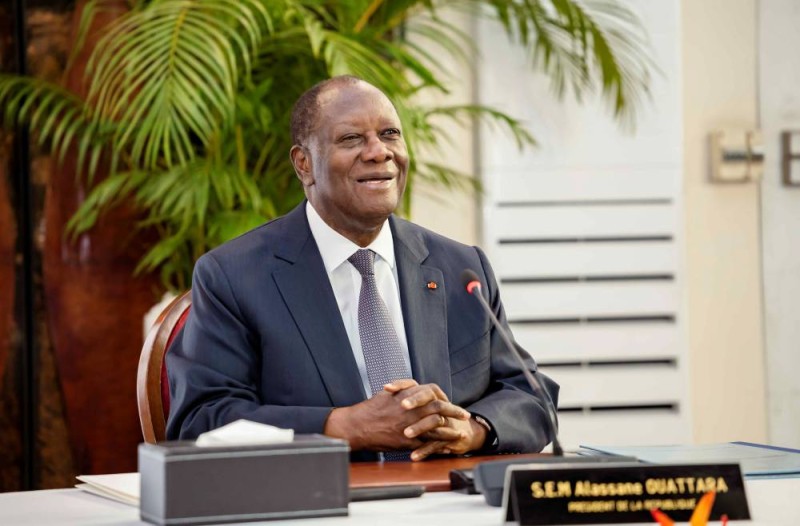 Le Président de la République Alassane Ouattara