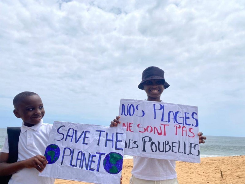 Les enfants ont été initiés à la protection de l'environnement. (DR)