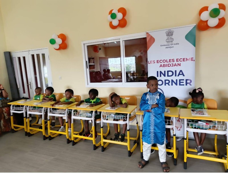 Une salle de l&#039;Hindi est ouverte au groupe scolaire les petits princes. (Dr)